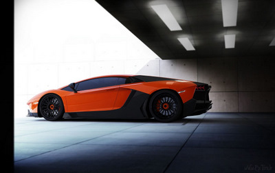 عکس های بسیار زیبا از (2012) Lamborghini Aventador LE-C